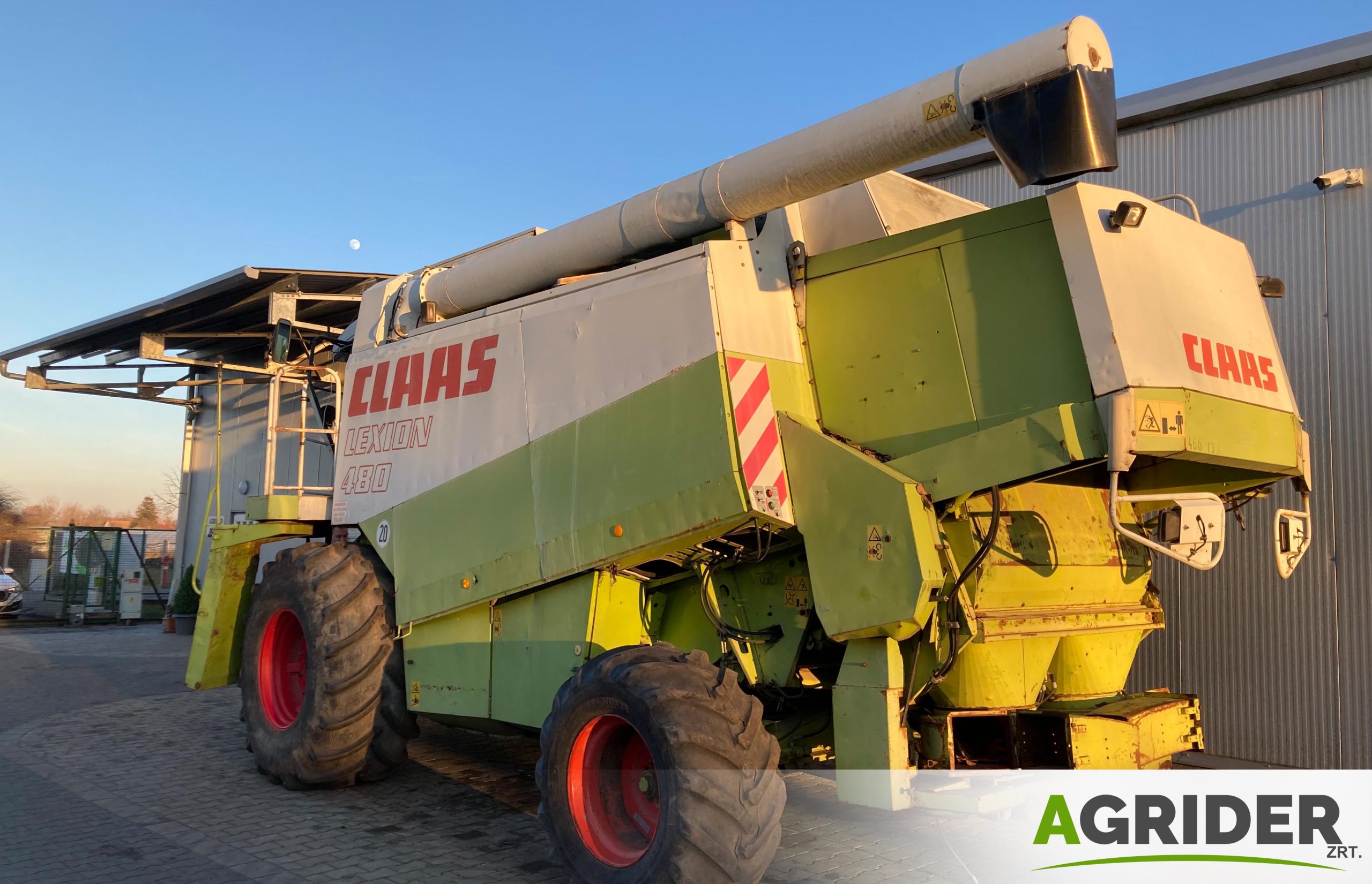 Claas Lexion 480 - 4. miniatűr