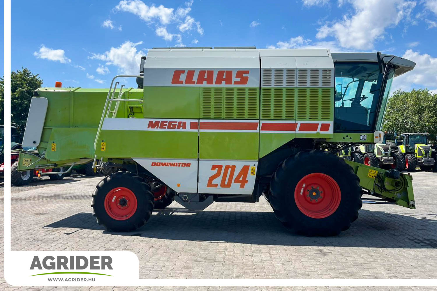 CLAAS Mega 204 Combină - CLAAS (2003) - Kombájn